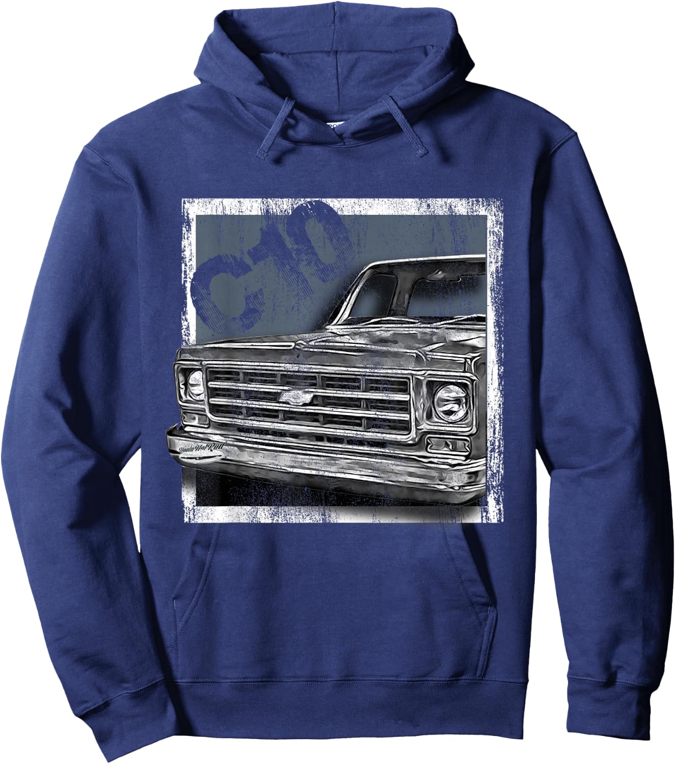 C10,C-10,K5,Jimmy,Squarebody Truck,Suburban,Blazer,Silverado Hoodie - Hoodie | Navy