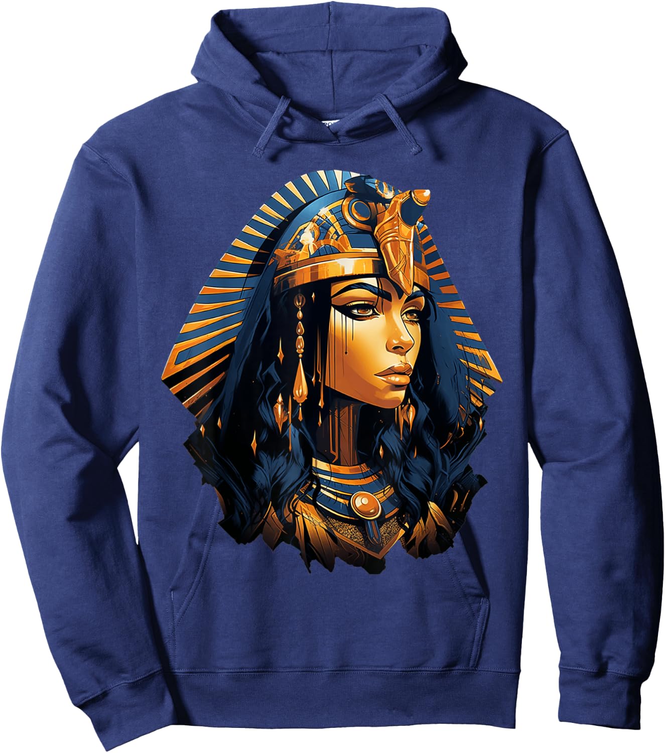 Cleopatra Egyptian Queen Goddess of Ancient Egypt Mythology Hoodie - Hoodie | Navy