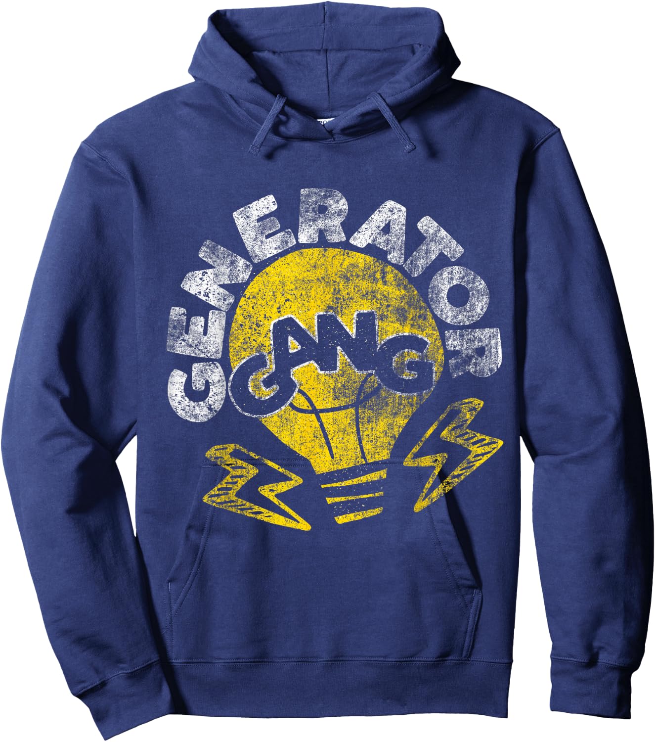 Funny Electrician - Generator Gang Electrical Engineer Hoodie - Hoodie | Navy