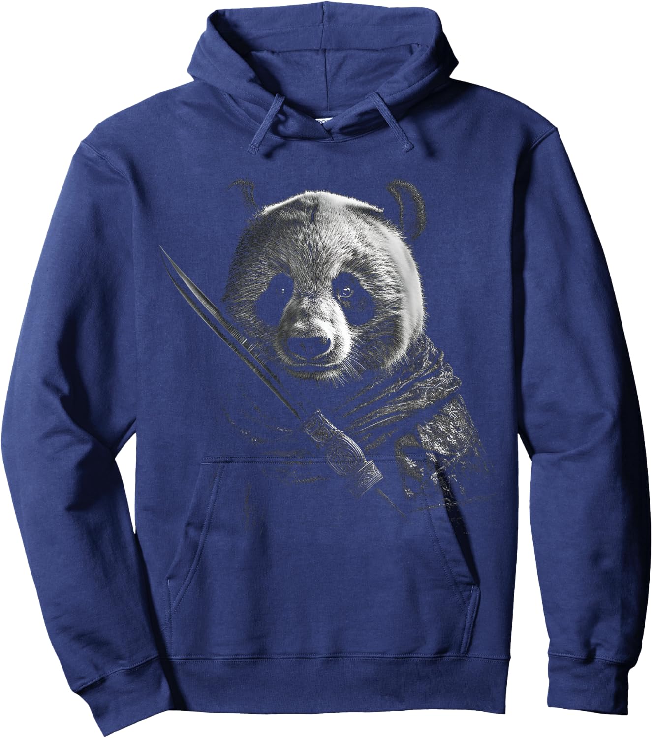 Panda Artwork - Martial Arts Animal Panda Hoodie - Hoodie | Navy