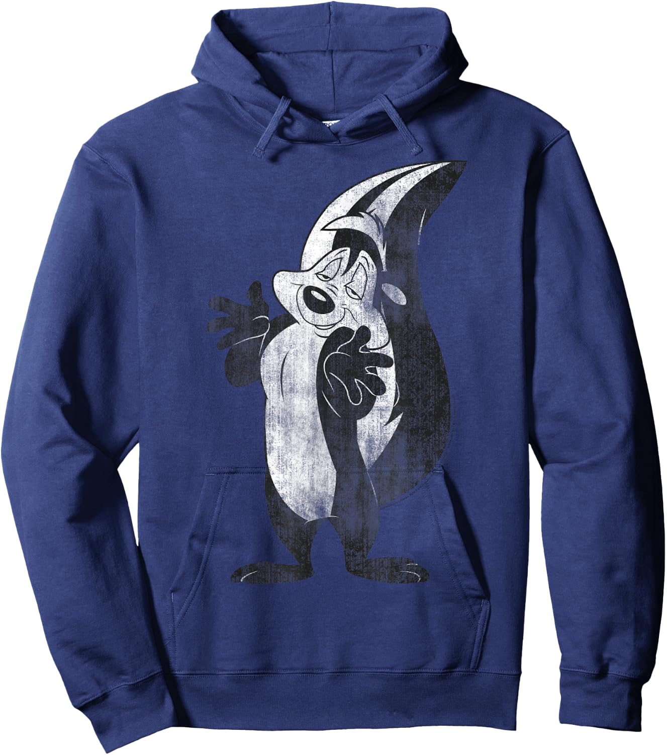 Looney Tunes Pepe Le Pew Retro Portrait Hoodie - Hoodie | Navy