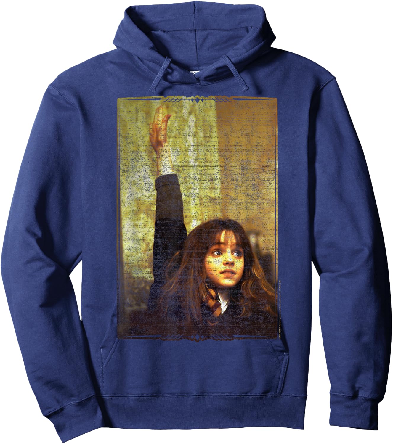 Harry Potter Hermione Granger I Know The Answer Portrait Hoodie - Hoodie | Navy
