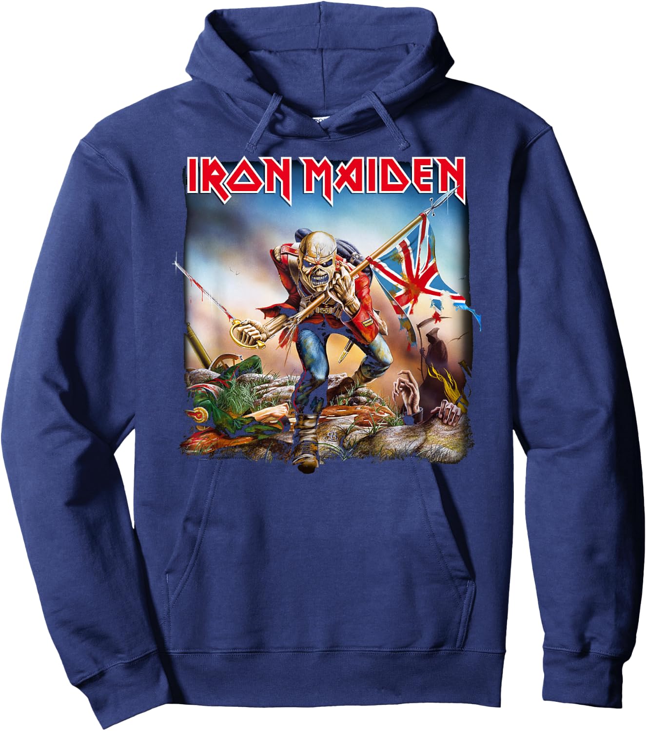 Iron Maiden - The Trooper Hoodie - Hoodie | Navy