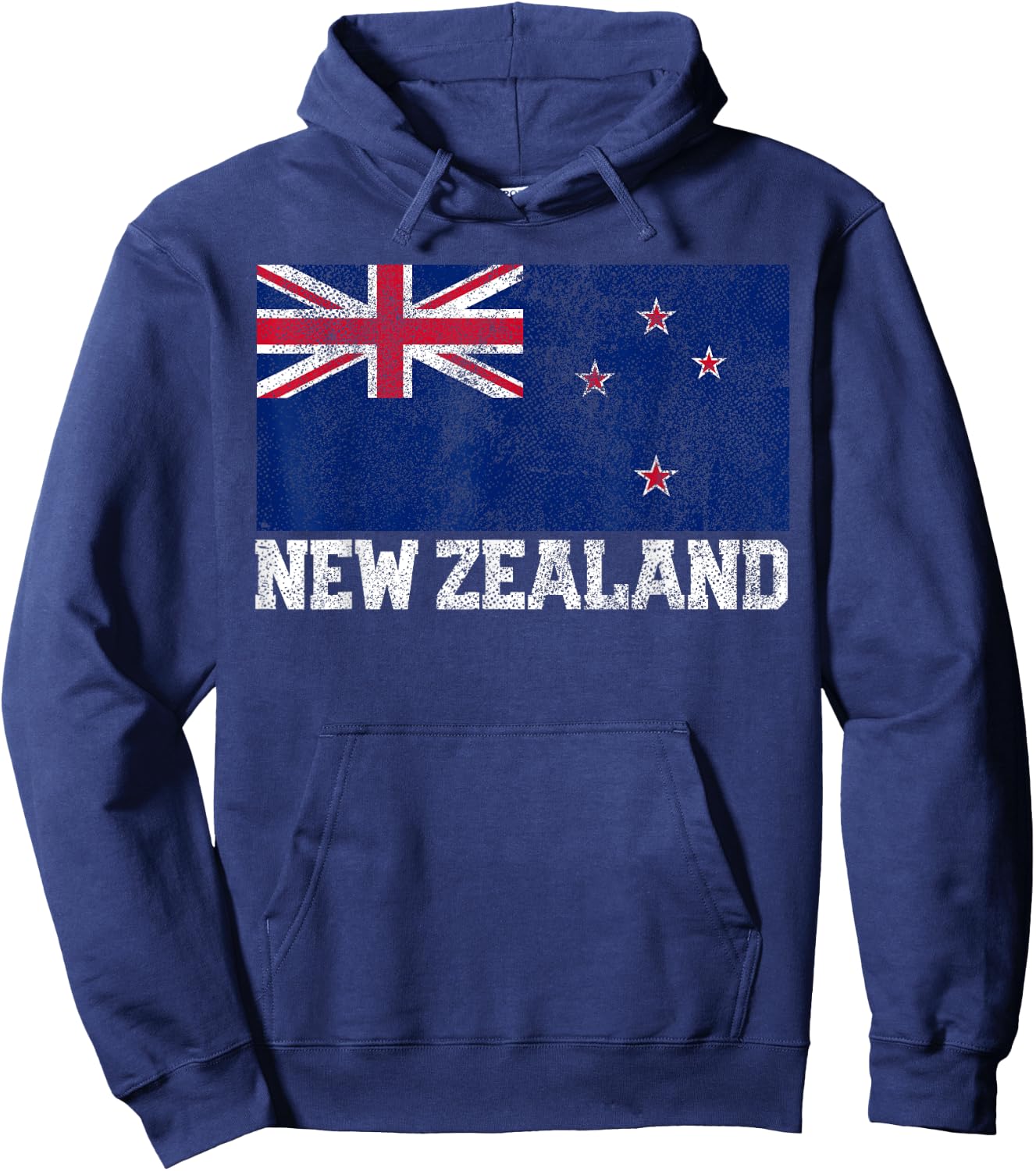 New Zealand Flag National Pride Roots Country Family Nation Hoodie - Hoodie | Navy