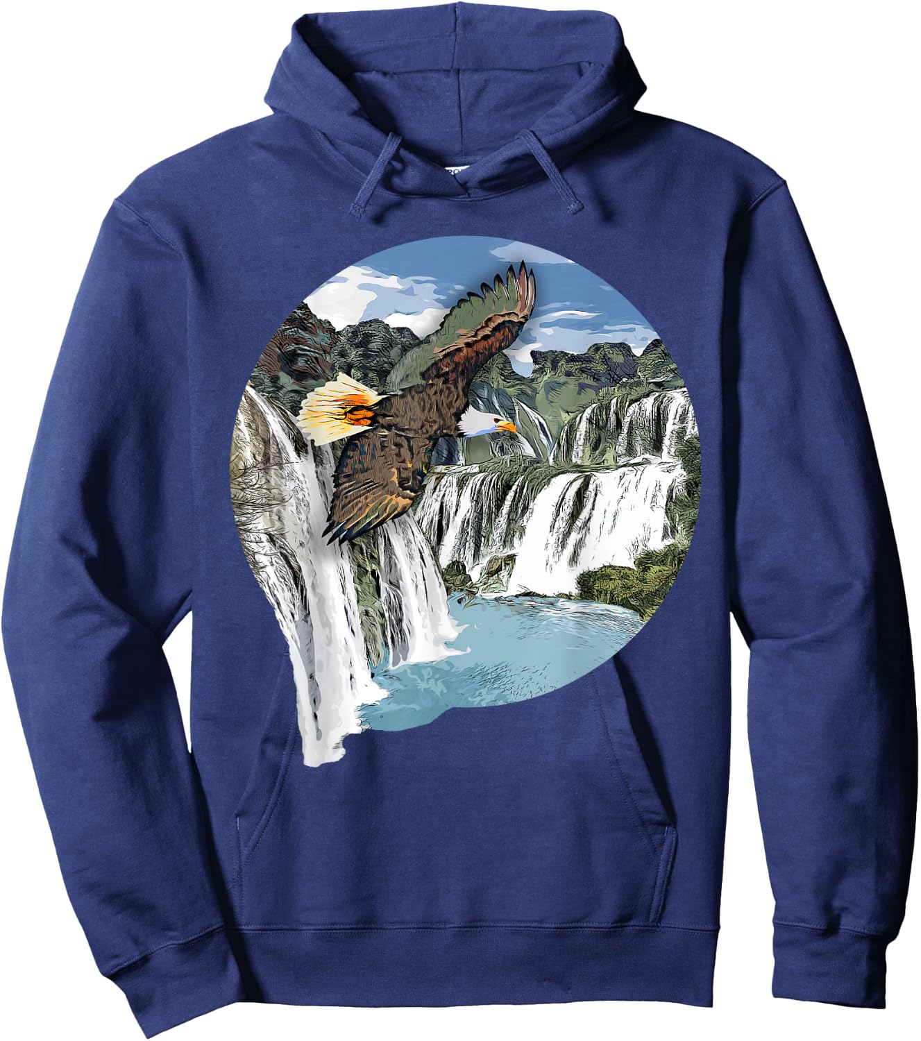 Bird Lover I Birds Of Prey I Eagle Hoodie - Hoodie | Navy