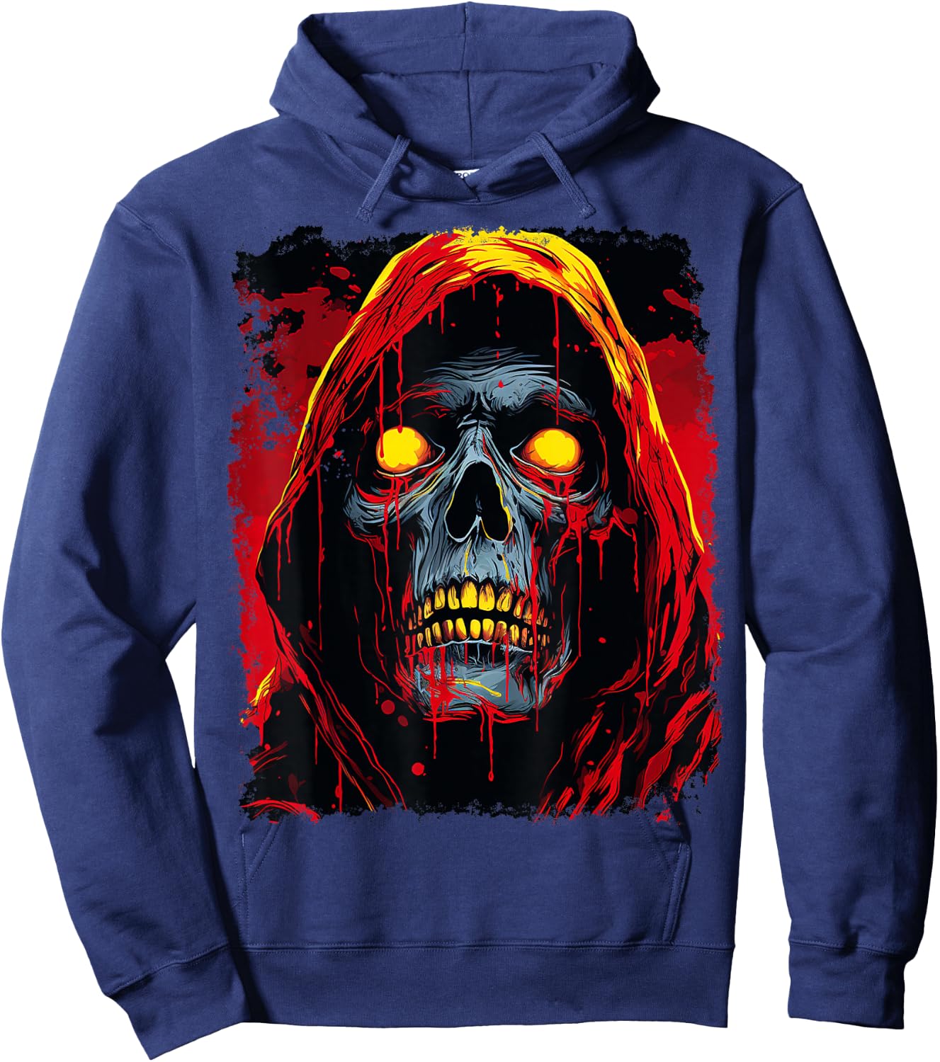Death Grim Reaper Hoodie - Hoodie | Navy