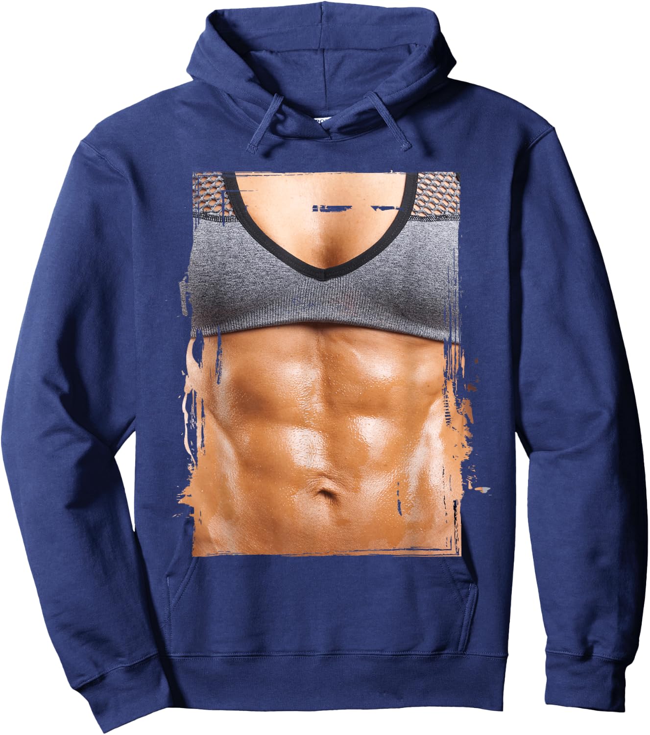 Fake Muscle I Woman Fitness Dream Woman Fitness Women Body Hoodie - Hoodie | Navy