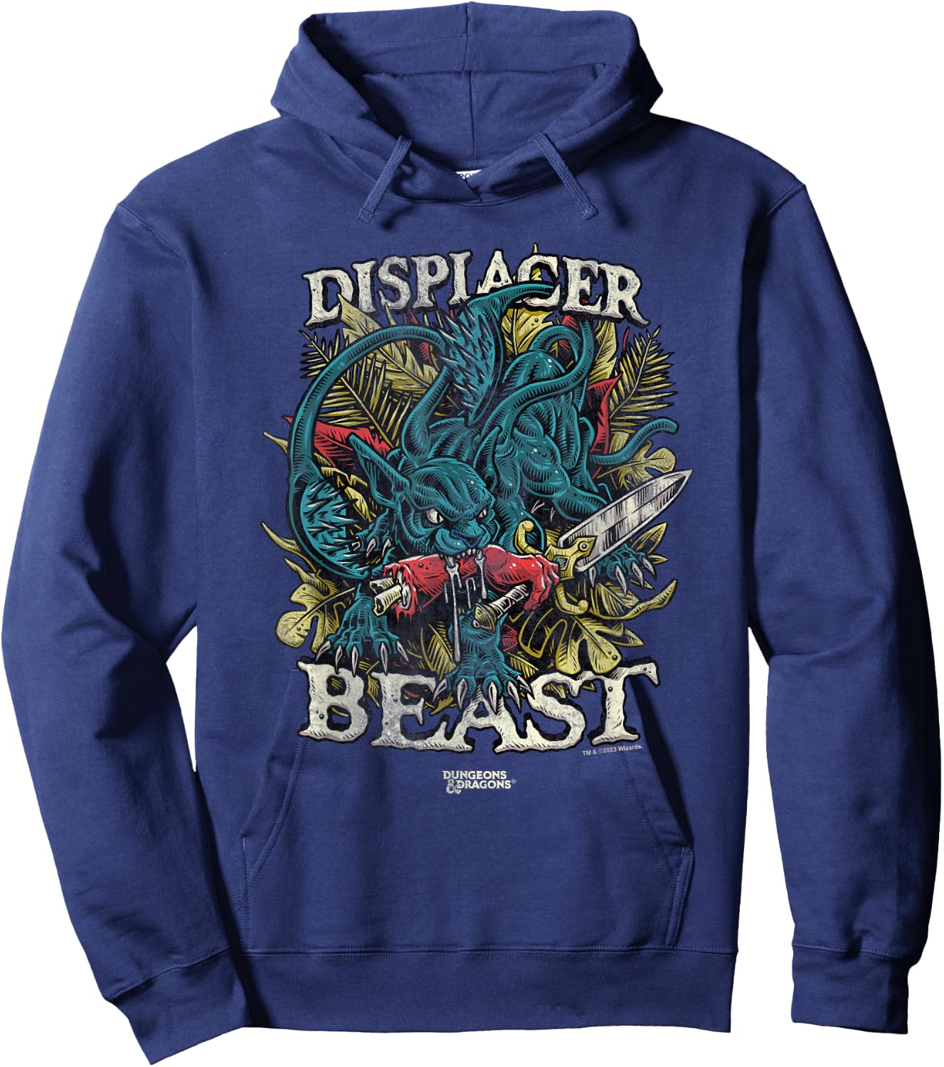 Dungeons & Dragons Displacer Beast Hoodie - Hoodie | Navy