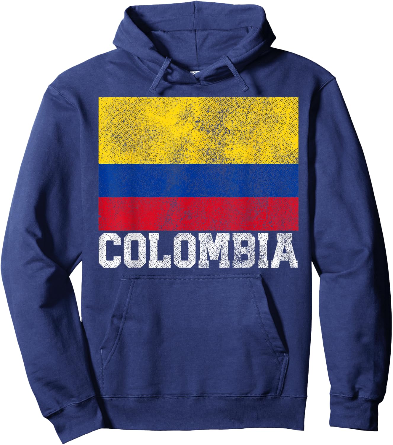 Colombian Colombia Flag Family Pride Country Men Women Gift Hoodie - Hoodie | Navy