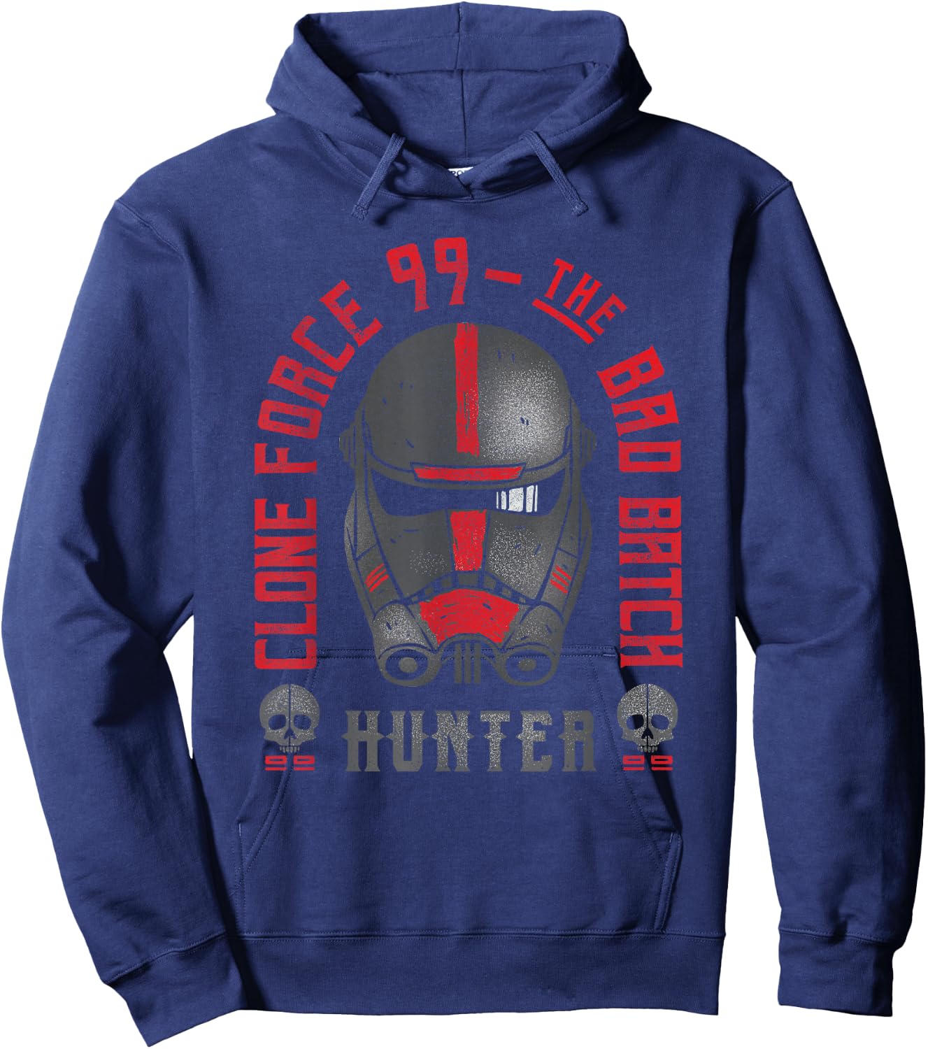 Star Wars: The Bad Batch Hunter Clone Force 99 Logo Hoodie - Hoodie | Navy