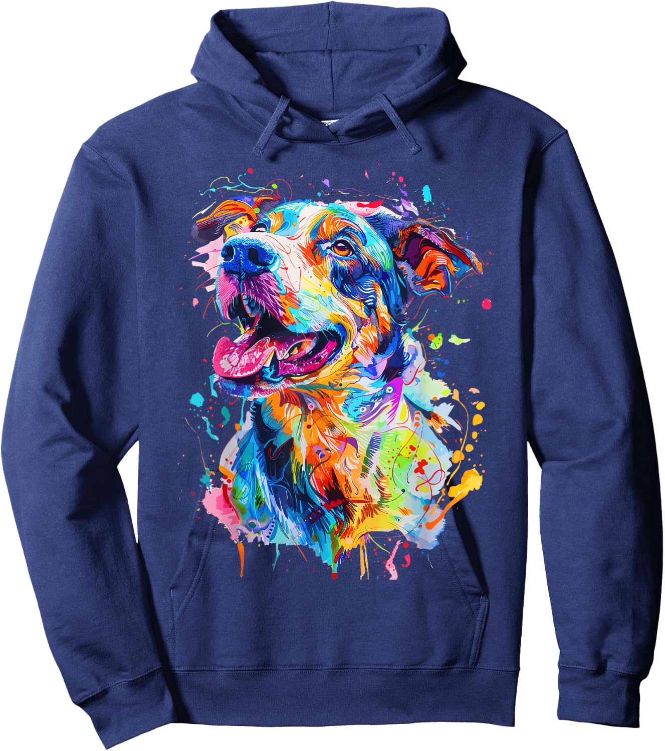 Catahoula Lovers Pop Art Colorful Catahoula Leopard Dog Women Girls Kids Hoodie - Hoodie | Navy