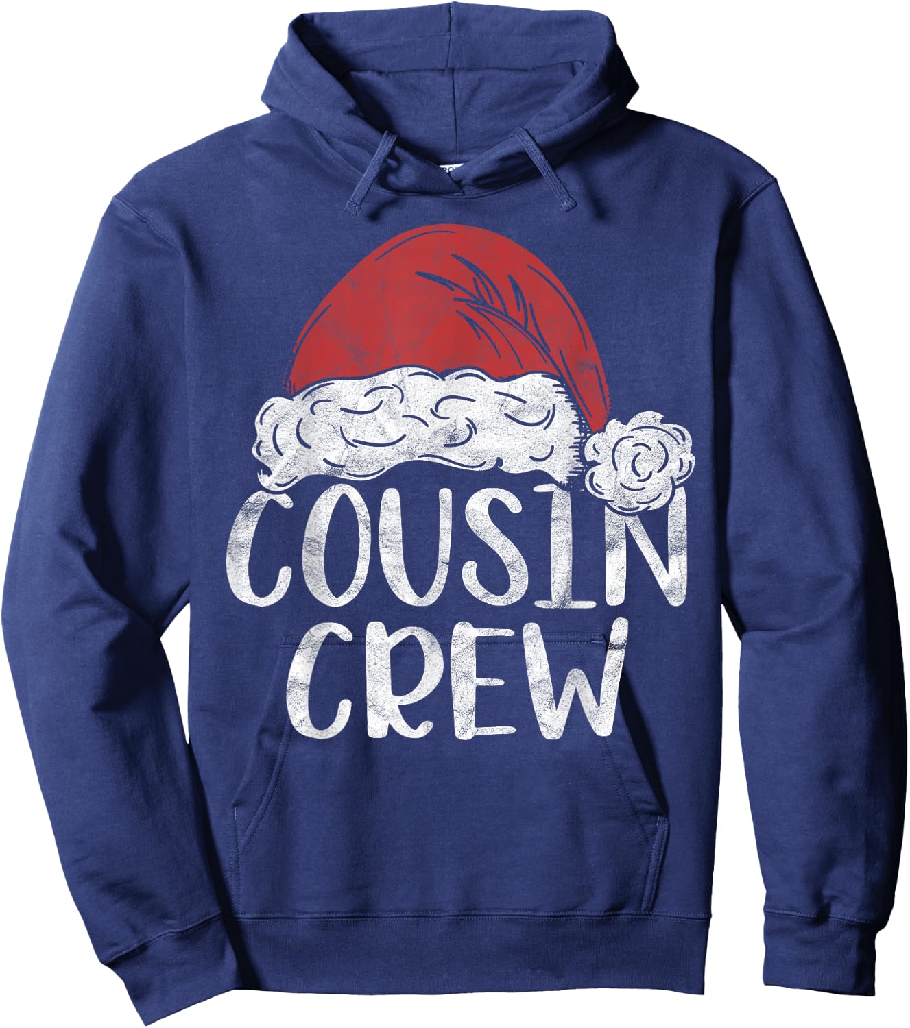 Cousin Crew Christmas Costume Gift Matching Family Xmas Hoodie - Hoodie | Navy