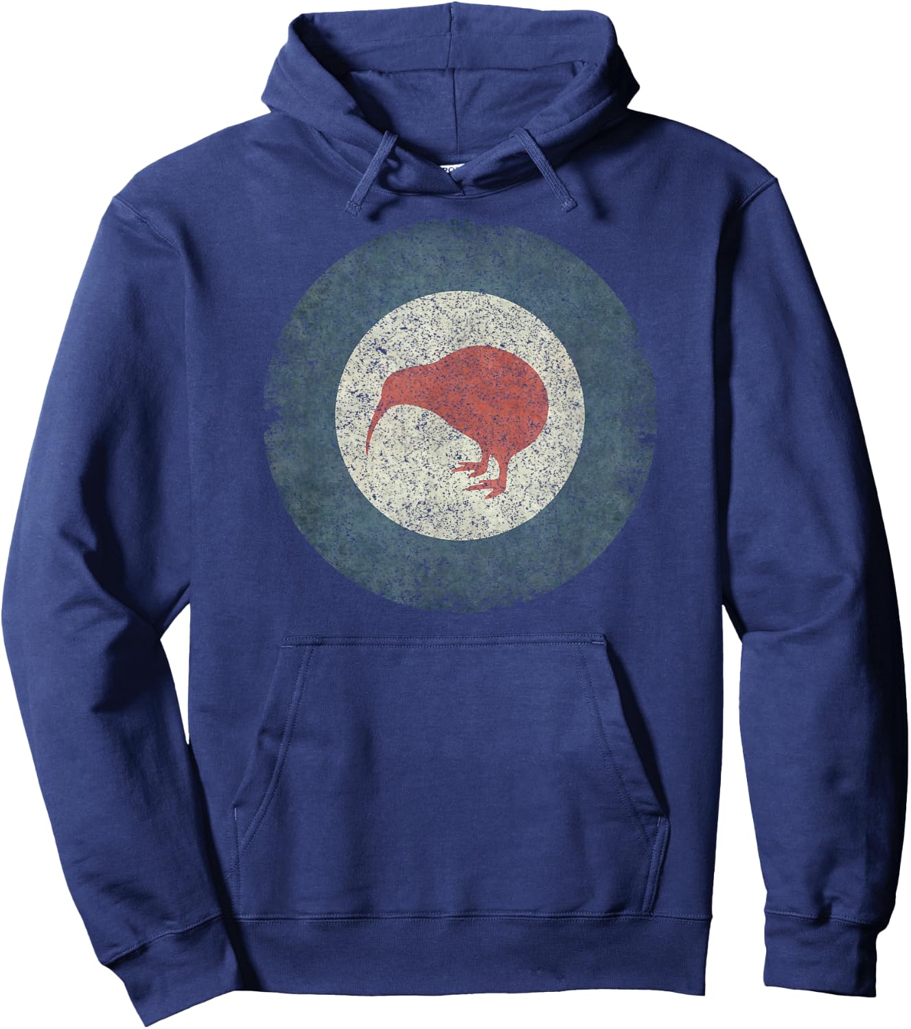 Air force Roundel of New Zealand distressed Hoodie - Hoodie | Navy