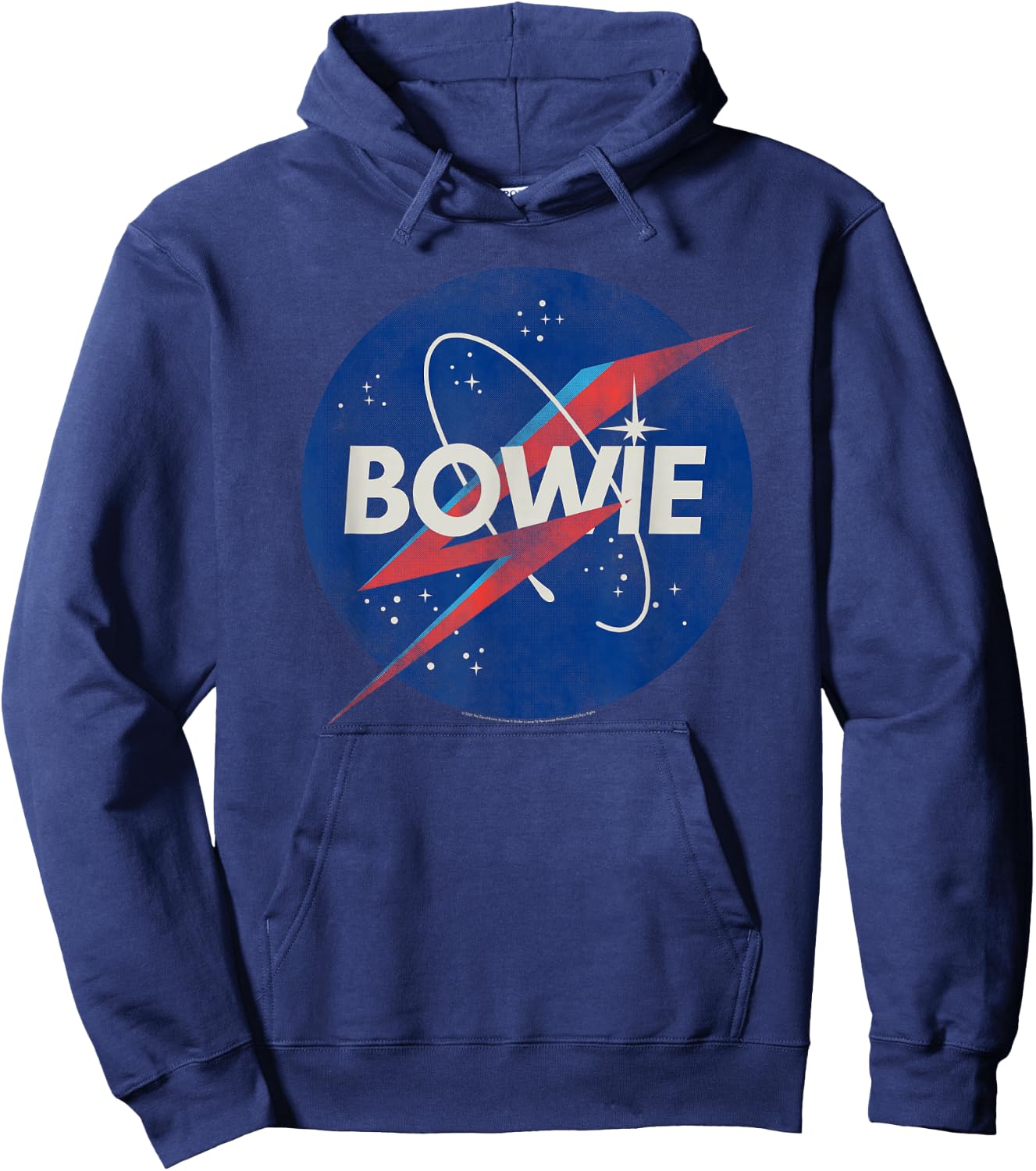 David Bowie - Spaceman Hoodie - Hoodie | Navy