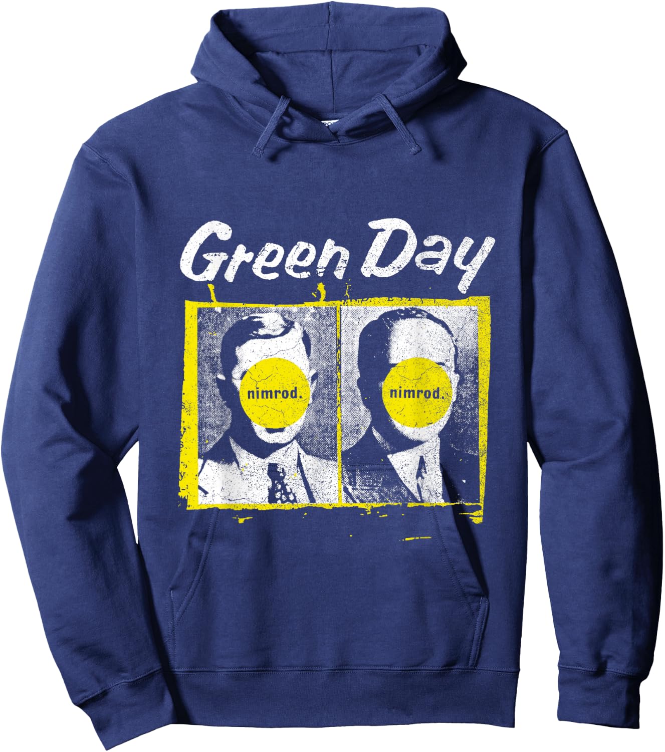 Green Day Nimrod Hoodie - Hoodie | Navy