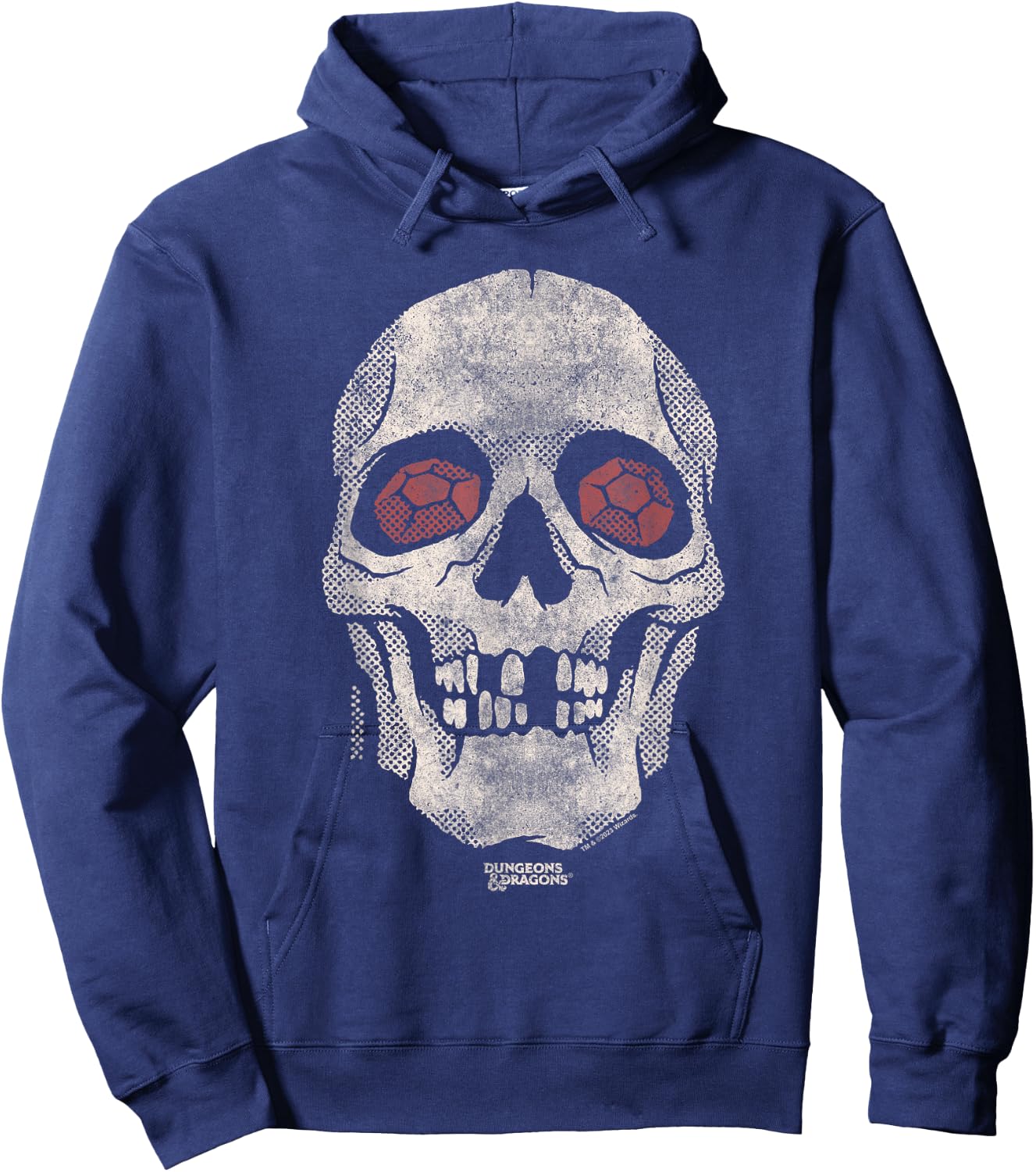 Dungeons & Dragons Demi Lich Skull Hoodie - Hoodie | Navy