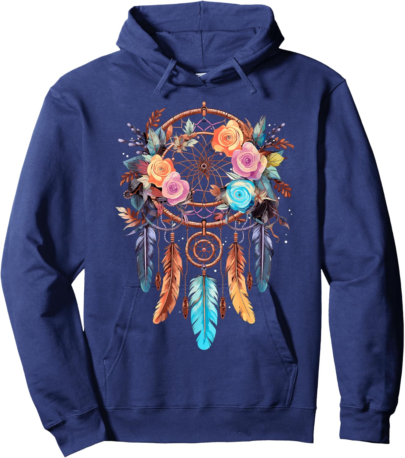 Boho Dream Catcher Hoodie - Hoodie | Navy