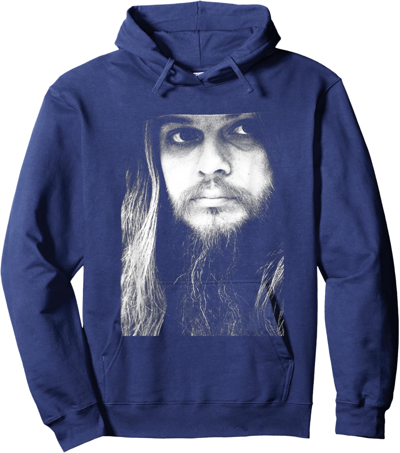 Wrecking Crew Member Leon Russell Portrait By Everard Smith Hoodie - Hoodie | Navy