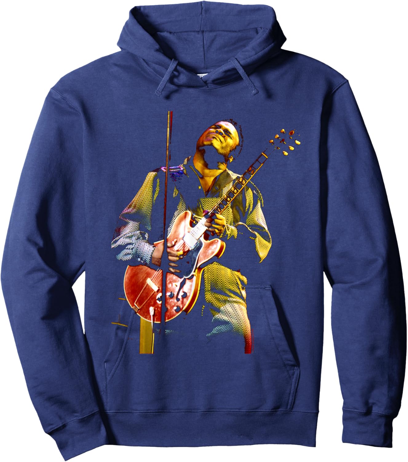 Freddie King Live By Everard Smith Hoodie - Hoodie | Navy
