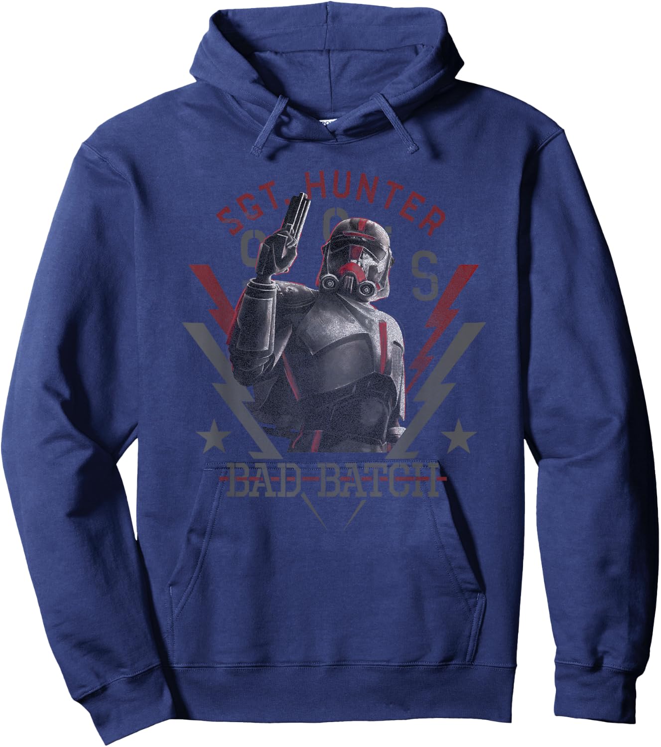 Star Wars: The Bad Batch Sgt. Hunter Army Crate Hoodie - Hoodie | Navy