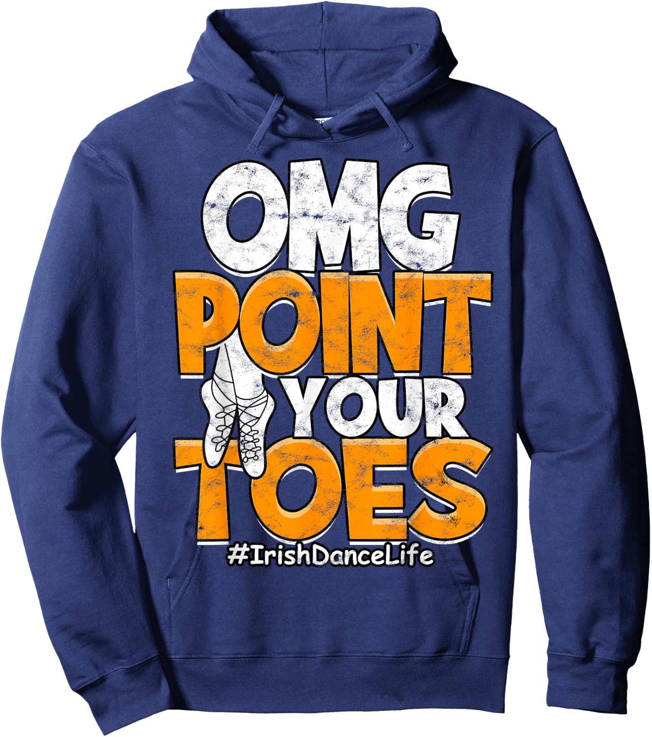 Irish Dance Ireland Reel Irish Dancer Coach Dancing Hoodie - Hoodie | Navy