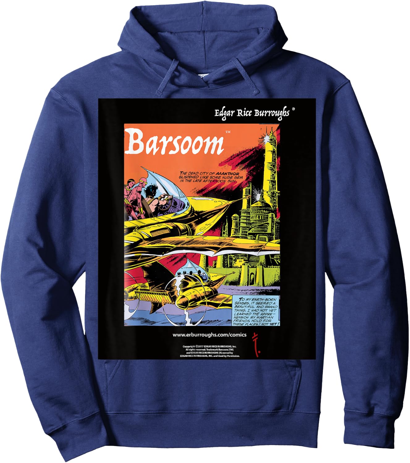 Barsoom Hoodie - Hoodie | Navy