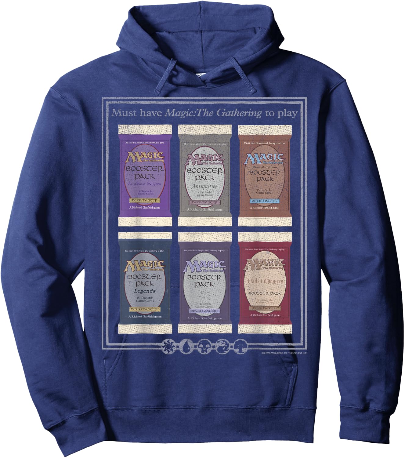 Magic: The Gathering Card Packs Hoodie - Hoodie | Navy