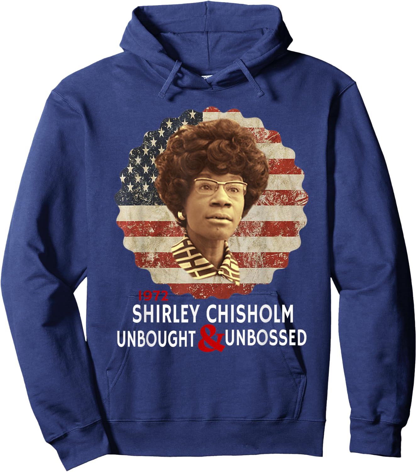Shirley Chisholm Hoodie - Hoodie | Navy