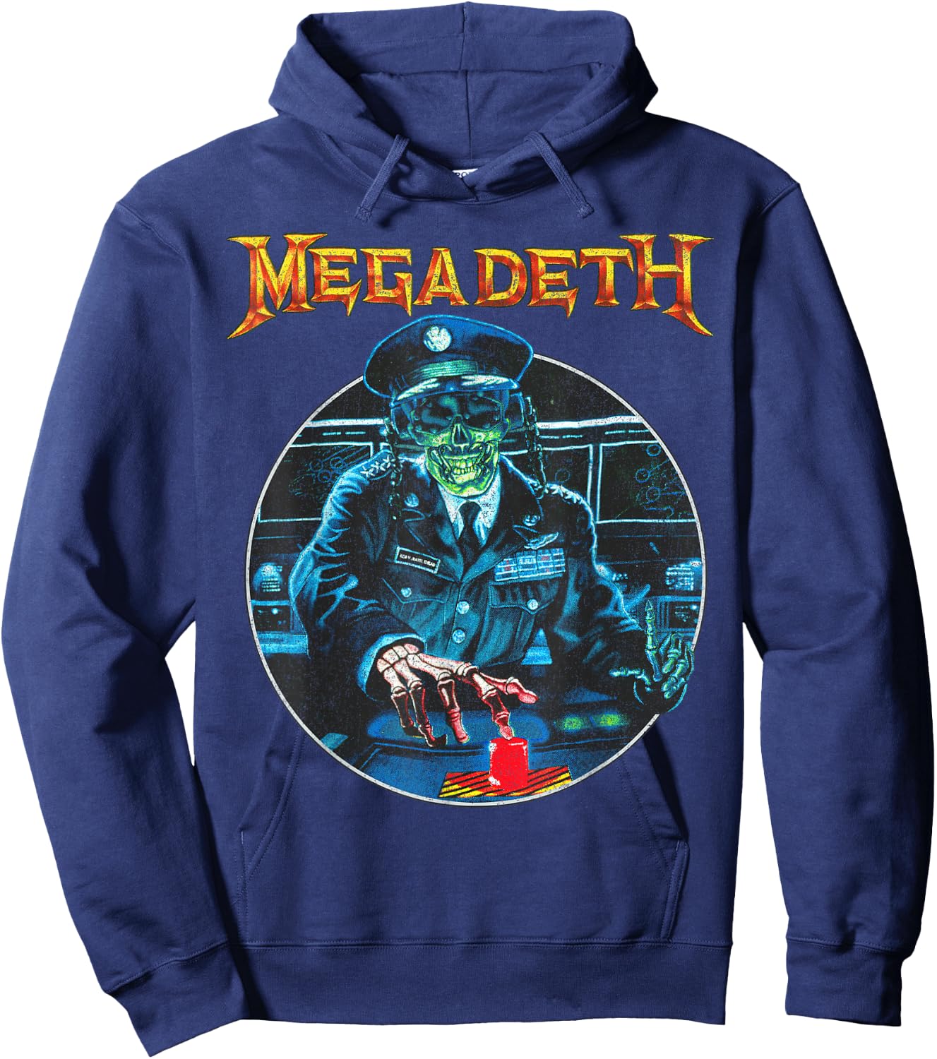 Megadeth - Vintage General Vic Hoodie - Hoodie | Navy