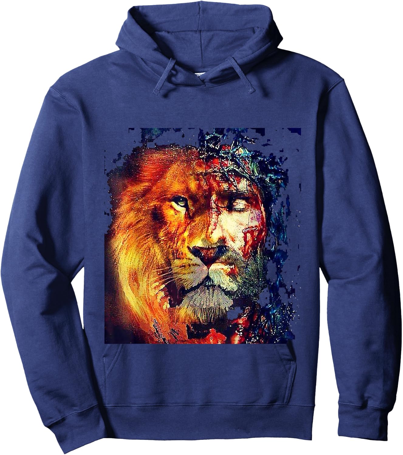 Lion Of Judah Hoodie - Hoodie | Navy