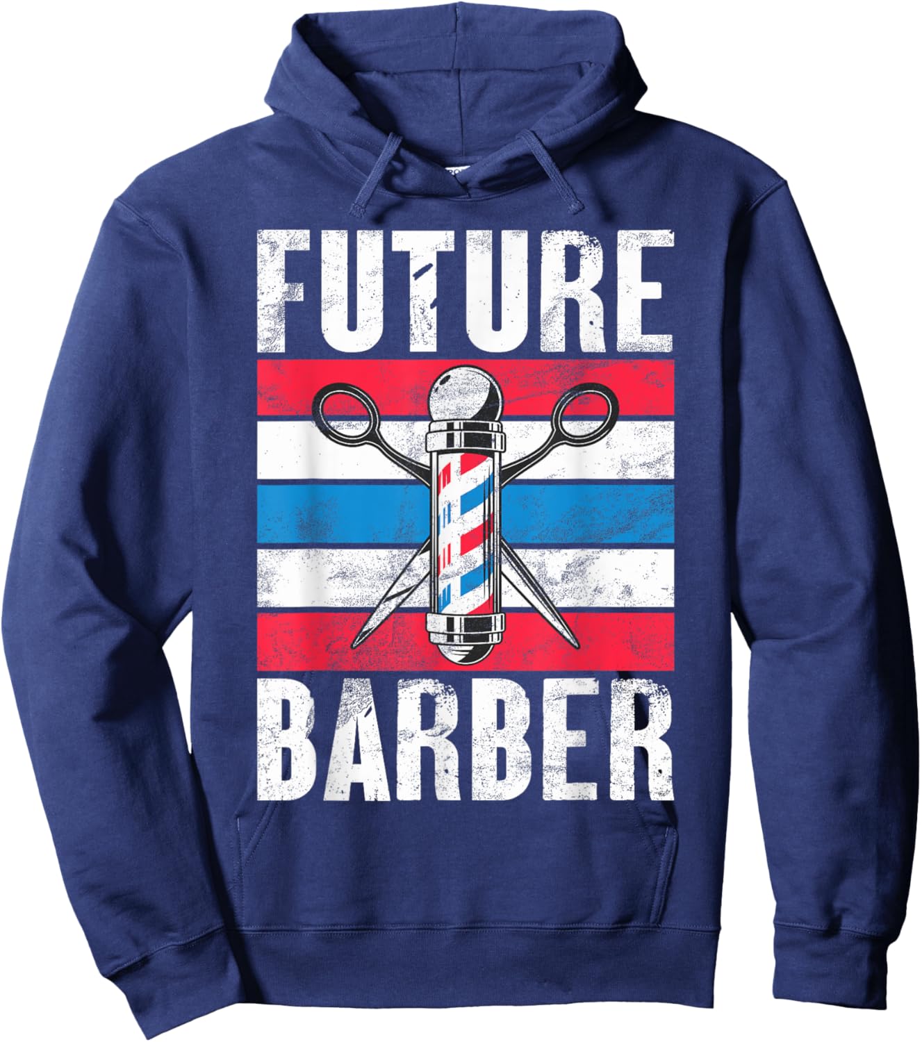 Future Barber Hoodie - Hoodie | Navy
