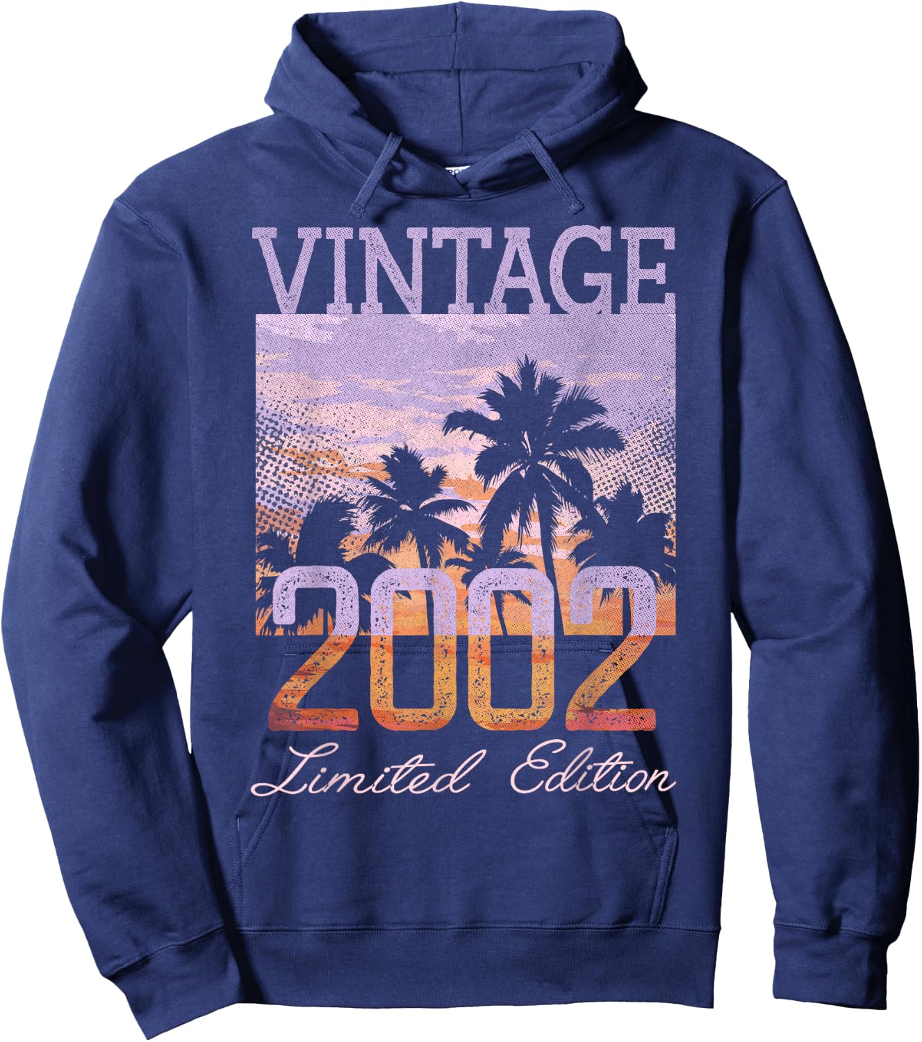 Vintage 2002 Limited Edition 23rd Birthday 23 Year Old Gifts Hoodie - Hoodie | Navy
