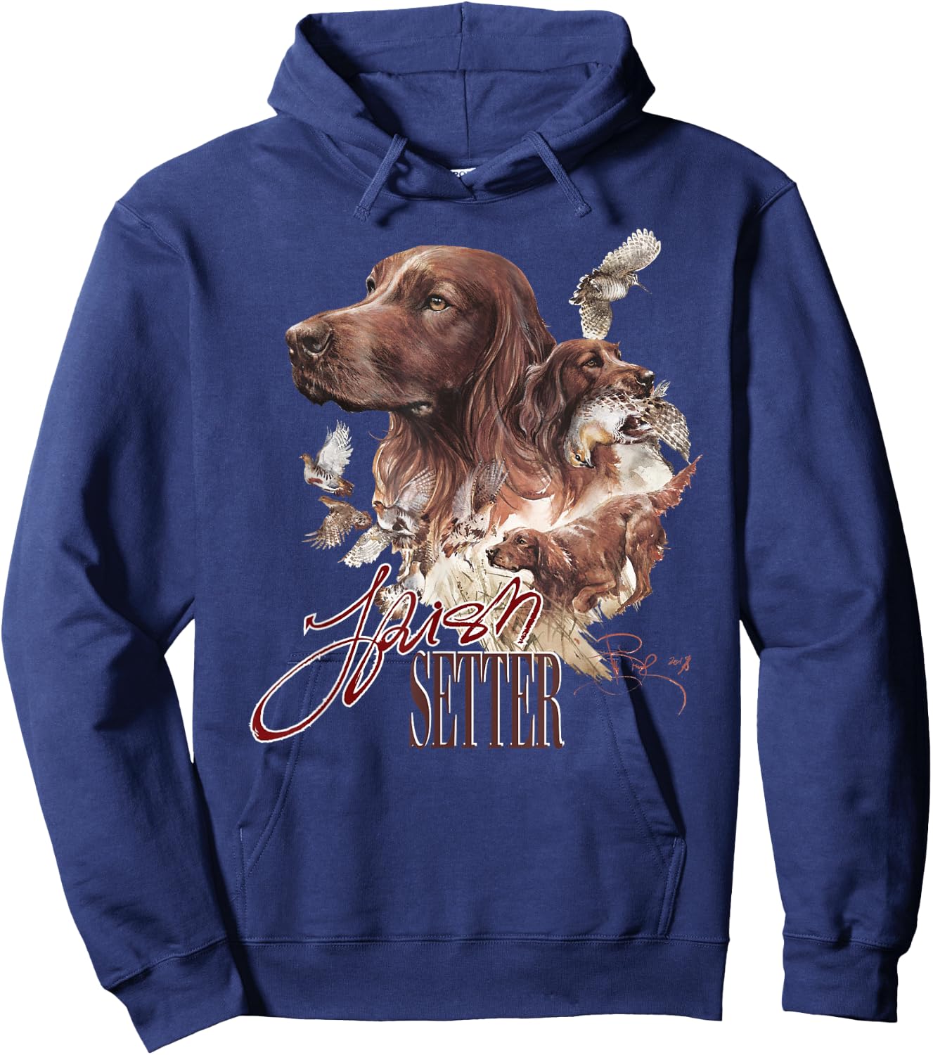 Irish Setter Hoodie - Hoodie | Navy