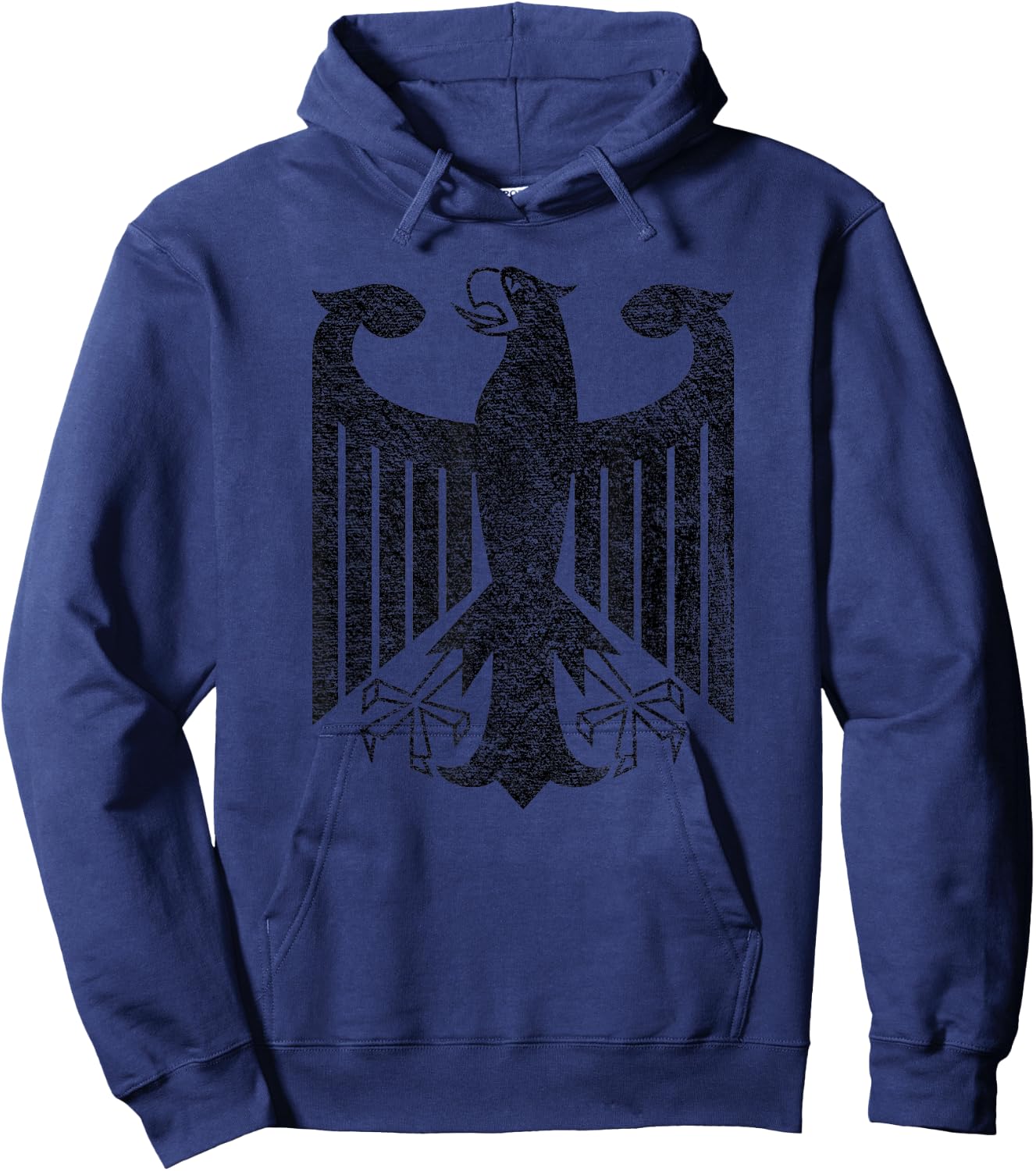 German Coat of Arms Germany Eagle Black Hoodie - Hoodie | Navy