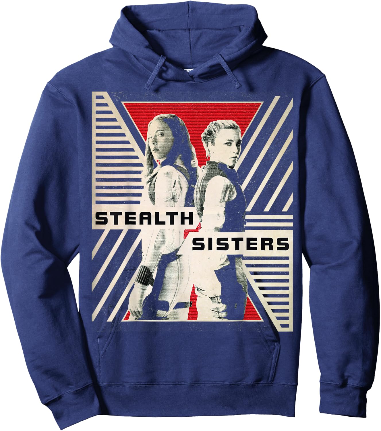 Marvel Black Widow Stealth Sisters Poster Hoodie - Hoodie | Navy