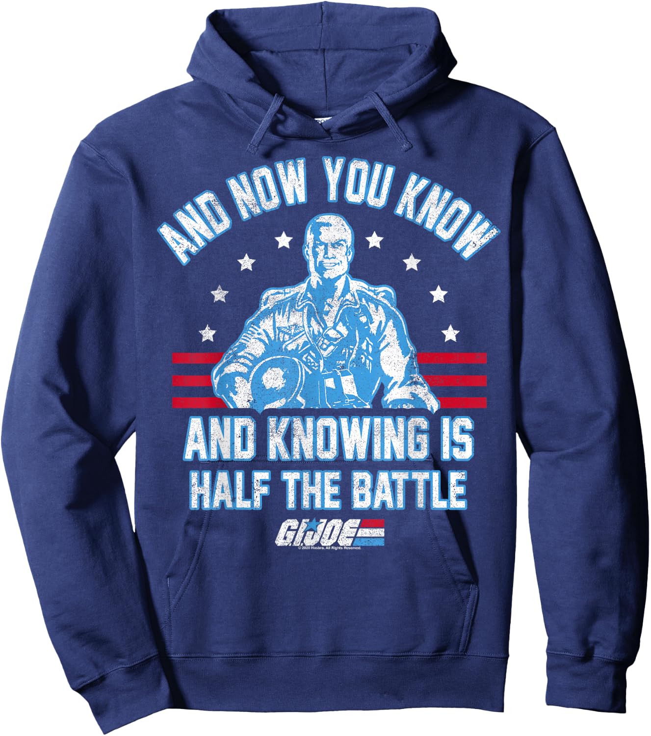 G.I. Joe Knowing Is Half The Battle Team Leader Collegiate Hoodie - Hoodie | Navy