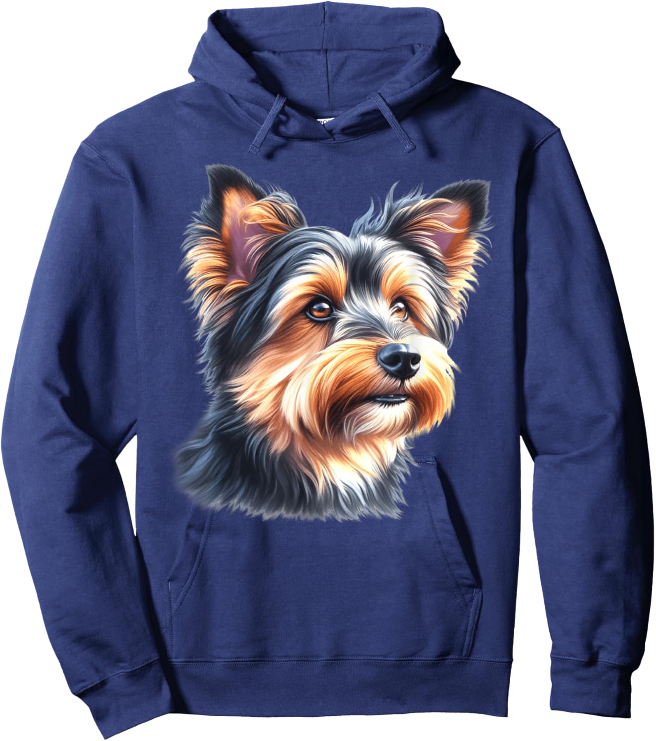 Cairn Terrier Dog Puppy Portrait Hoodie - Hoodie | Navy