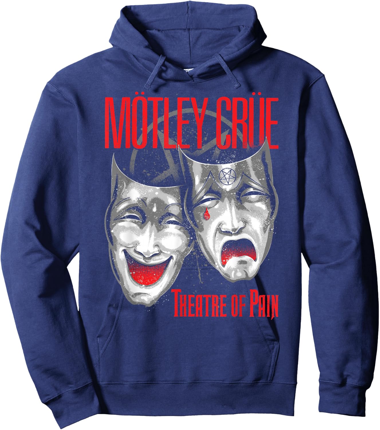 Mötley Crüe - Theatre Of Pain - Cry Hoodie - Hoodie | Navy