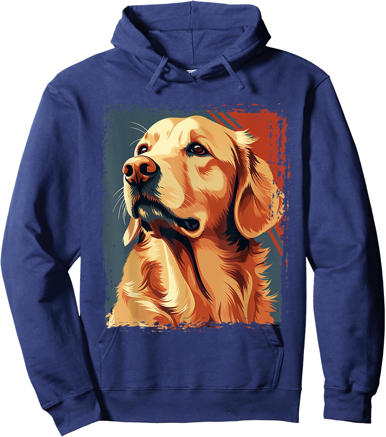 Golden Retriever for Kid Boys Girls Funny Dog Lover Hoodie - Hoodie | Navy