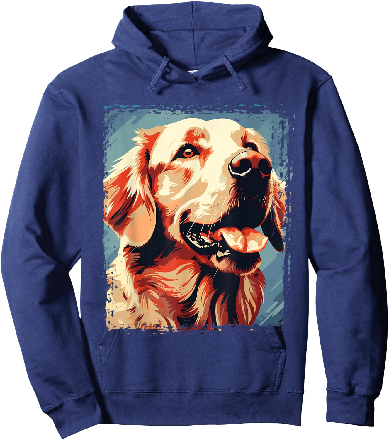 Golden Retriever for Kid Boys Girls Funny Dog Lover Hoodie - Hoodie | Navy