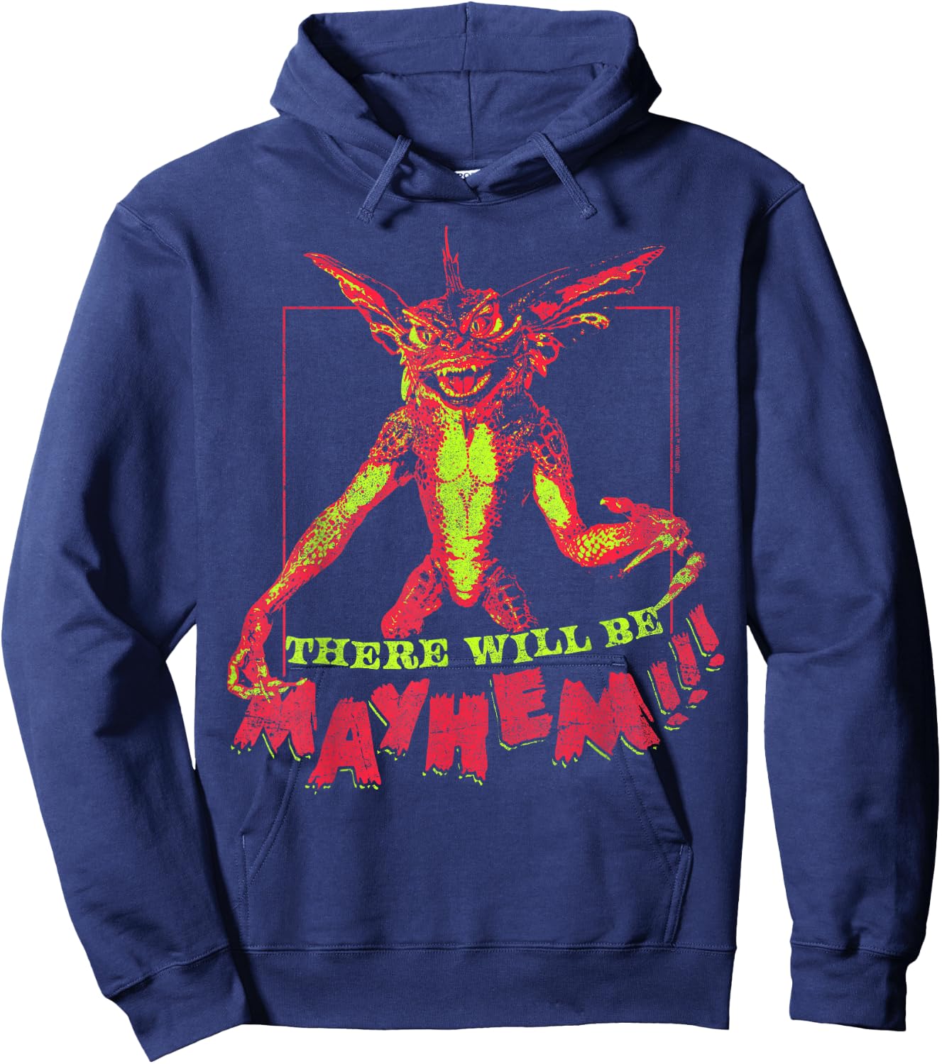 Gremlins There Will Be Mayhem Hoodie - Hoodie | Navy