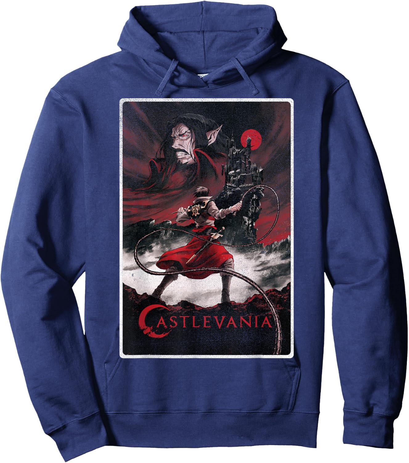 Netflix Castlevania Poster Hoodie - Hoodie | Navy
