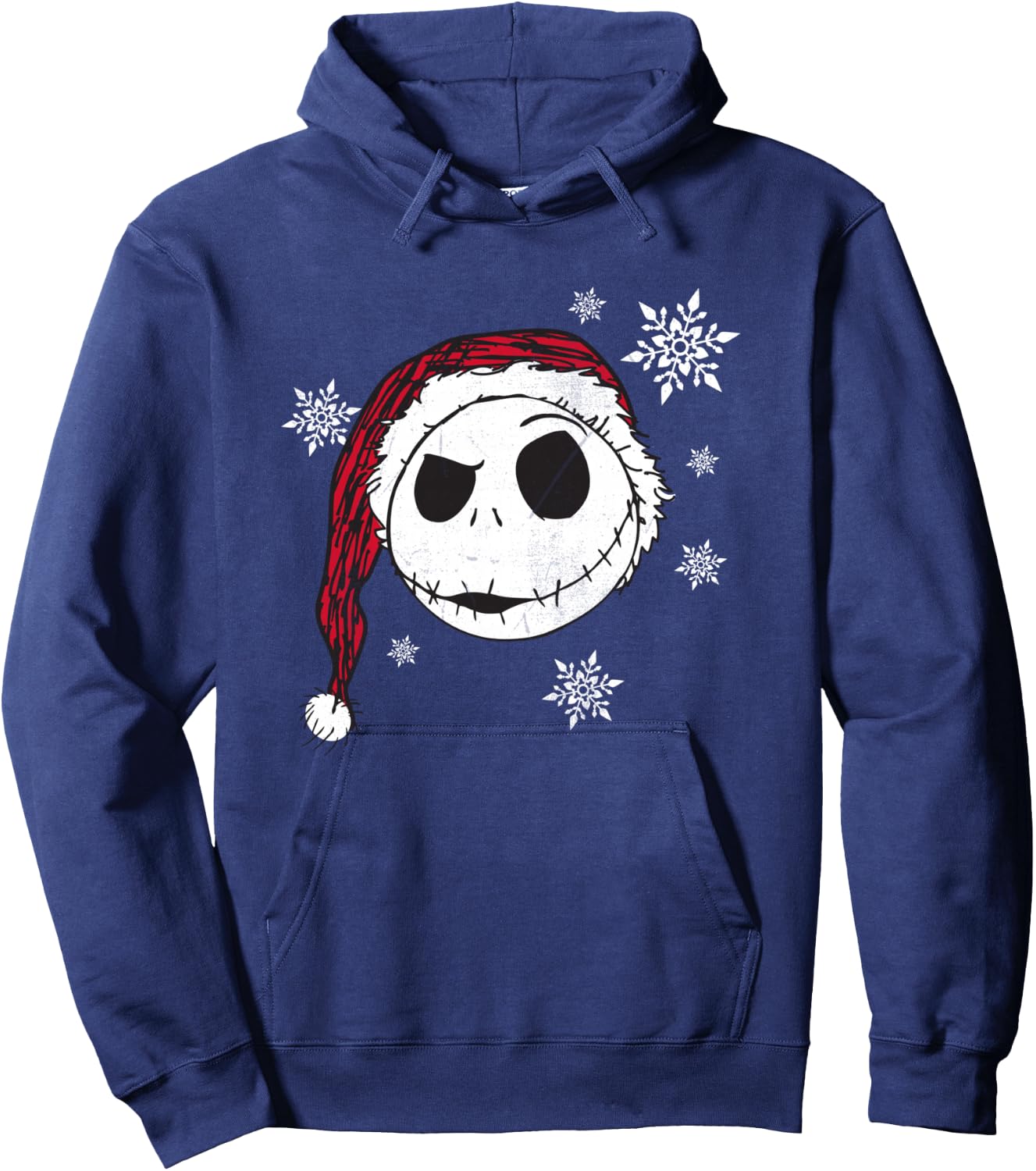 Disney - Nightmare Before Christmas Snowflake Holiday Hoodie - Hoodie | Navy