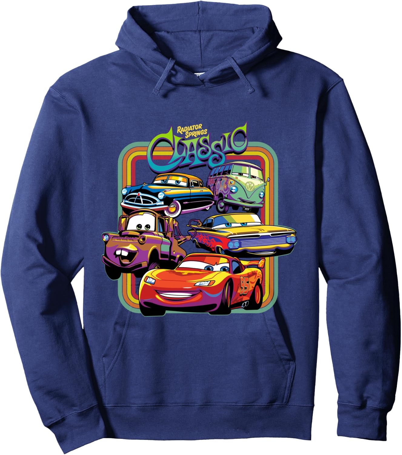 Disney Pixar Cars Radiator Springs Classic Hoodie - Hoodie | Navy