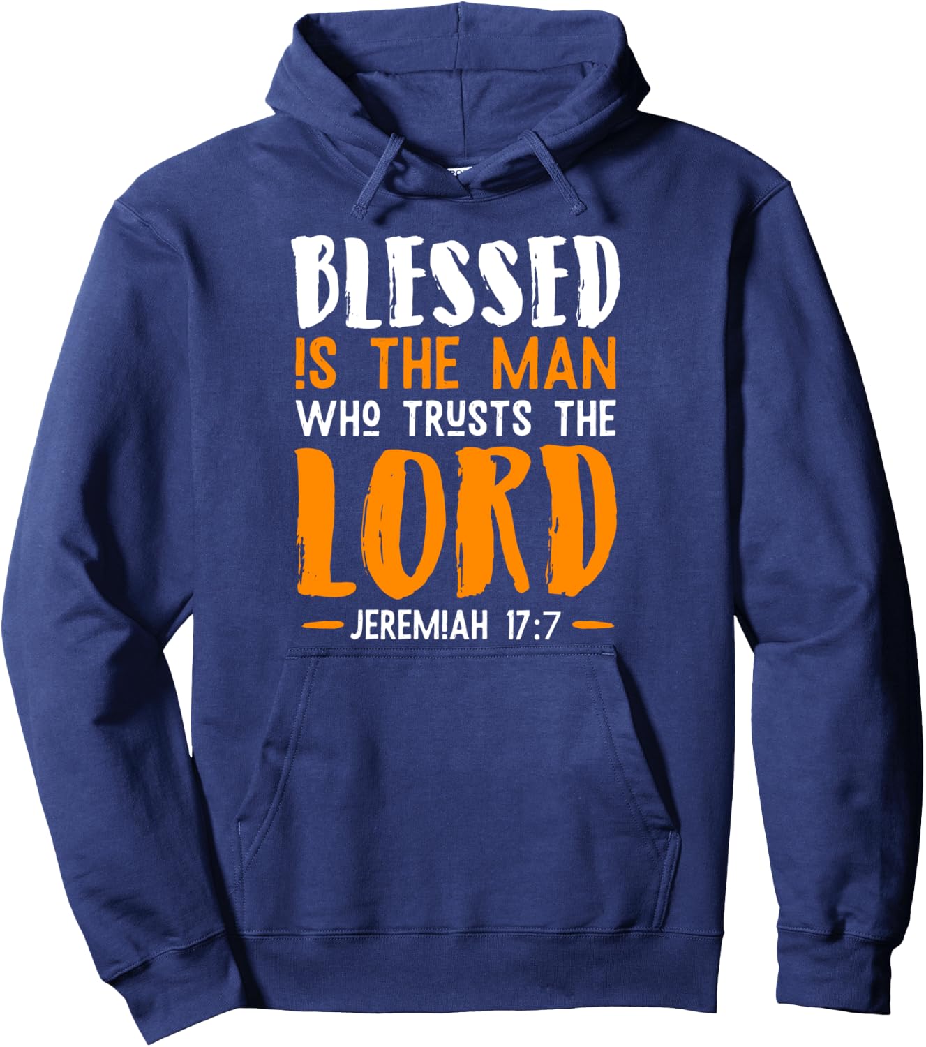 Bible Verse Faith Christianity Religious Gift Prayer Hoodie - Hoodie | Navy