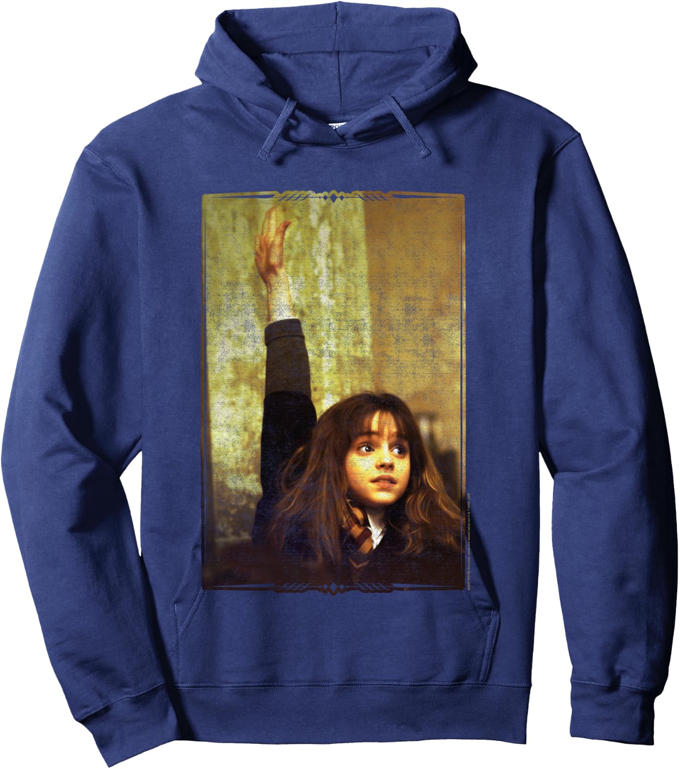Harry Potter Hermione Granger I Know The Answer Portrait Hoodie - Hoodie | Navy