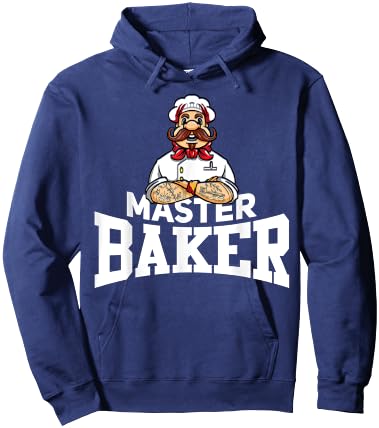 Master Baker Gift Bakery Bread Hoodie - Hoodie | Navy