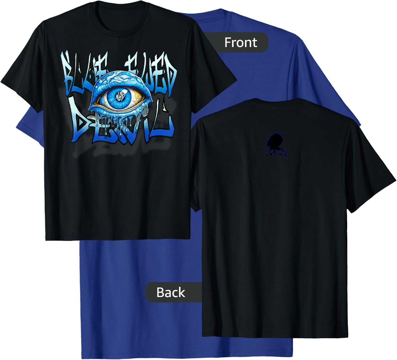 MBD Blue Eyed Devil T-Shirt - T-Shirt | Royal
