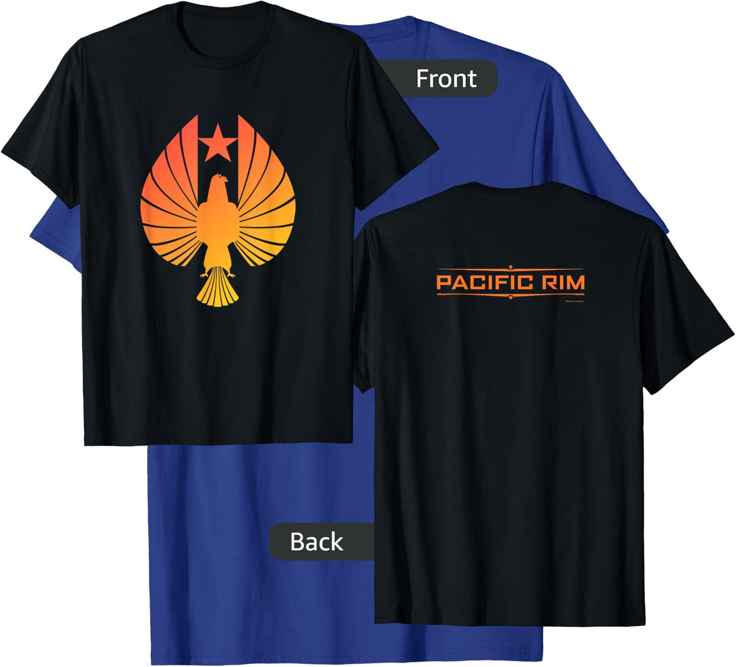 PPDC Pacific Rim Pan Pacific Defense Corps Logo T-Shirt - T-Shirt | Royal