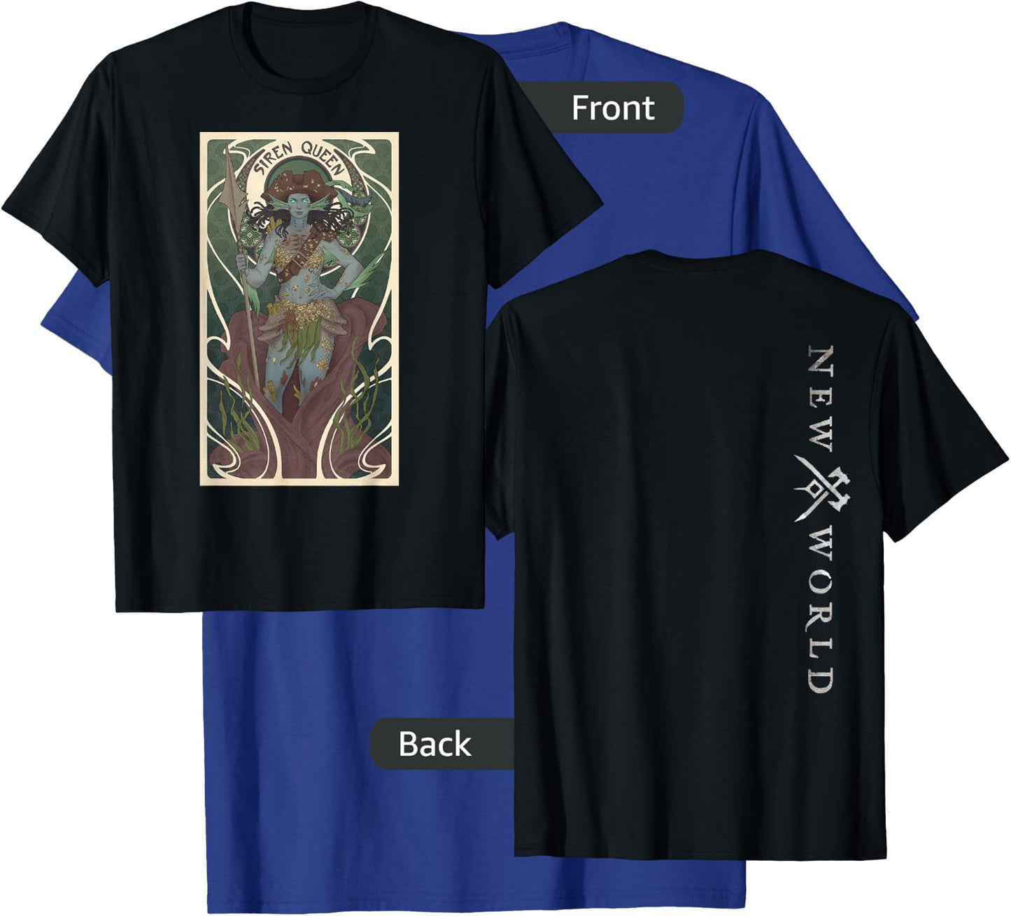 New World Siren Queen T-Shirt - T-Shirt | Royal